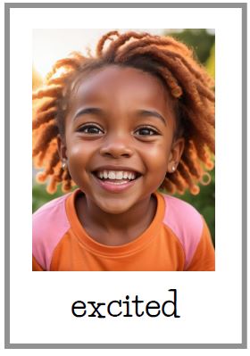 24 Emotion Flashcards for Toddlers | Printable Montessori Materials | Feelings Kids Learning Cards | Emotional Intelligence (Digital)
