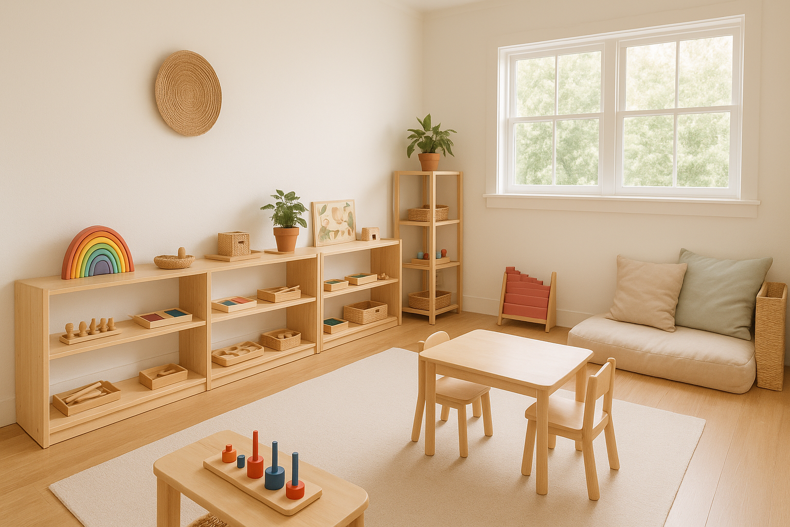 Montessori playroom